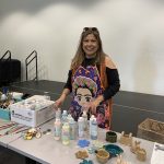 Ceramicist Alex at the Vista Library