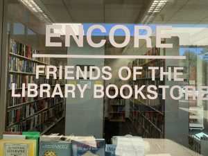 ENCORE Bookstore sign