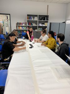 April 2025's Black ink painting class