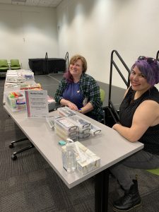 Library staff host Monday Funday in the Community Room