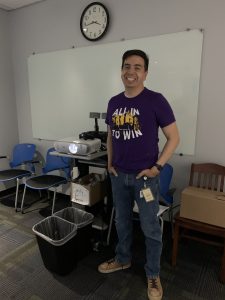 Librarian Daniel hosts Teen Film Afternoon