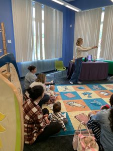 Baby Sign Storytime class at Vista Library