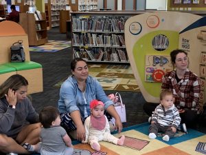 Baby Sign Storytime class at Vista Library