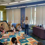 Baby Sign Storytime class at Vista Library