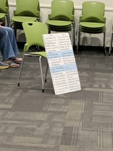 The Music Men acapella group at the Vista Library for the monthly concert