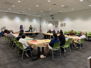 Mocktail class at the Vista Library