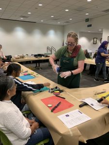 receiving ingredients in the mocktail class