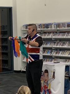 The ole handkerchief trick