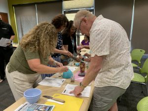 BBQ class participants