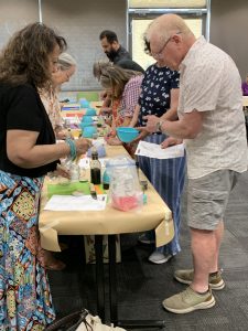 BBQ class participants