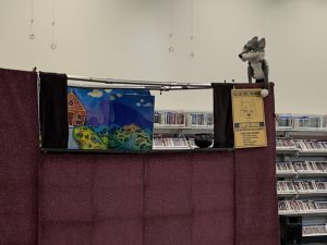 Puppet show at the Vista library