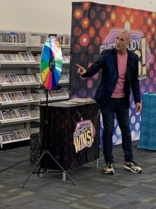 Magic show at the Vista library for summer fun