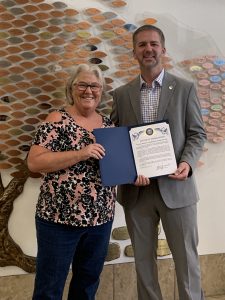 City of Vista Letter of Appreciation to FOVL