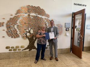 City of Vista Letter of Appreciation to FOVL