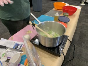 Healthy Adventures Foundation Cooking class for the holidays