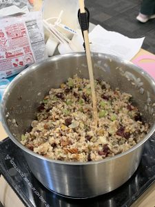 Healthy Adventures Foundation Cooking class for the holidays