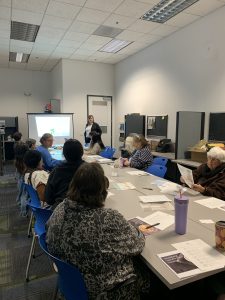 Organization class with Bee Organized at the Vista Library