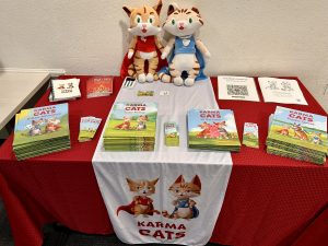 Writers workshop display in March 2026