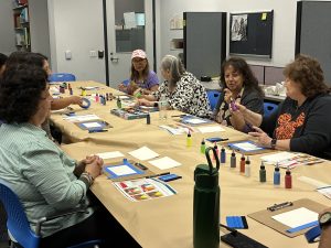 Squeegee Art class