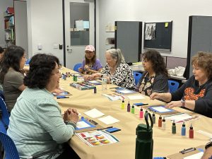 Squeegee Art class