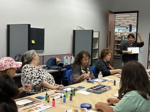 Squeegee Art class