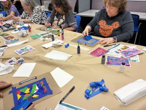 Squeegee Art class