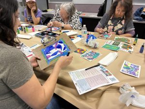 Squeegee Art class