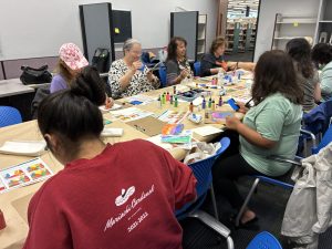 Squeegee Art class