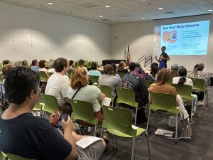 Making kimchi at Vista Library