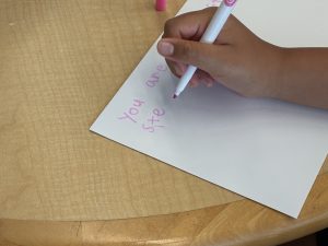 Dads and Donuts celebrating Father's day at the Vista Library