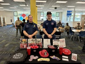Coffee with the Sheriff at the Vista Library
