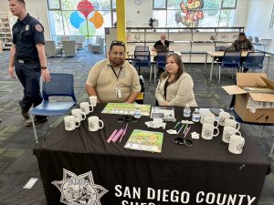 Coffee with the Sheriff at the Vista Library