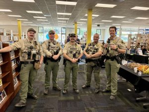 Coffee with the Sheriff at the Vista Library