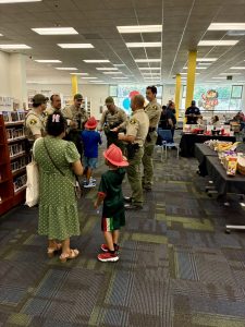 Coffee with the Sheriff at the Vista Library