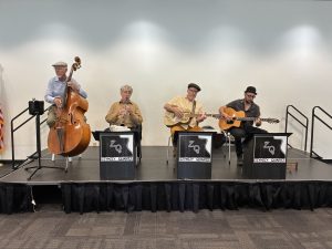 Live music at the Vista Library with jazz quartet ZZymzzy