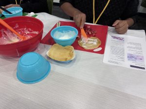 Edible Flowers class at the Vista Library