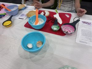 Edible Flowers class at the Vista Library