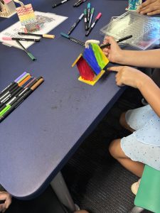 Kids' Crafts at the Vista Library