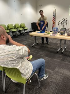 Fermenting Pickles Class at the Vista Library
