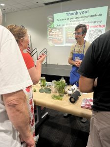 Fermenting Pickles Class at the Vista Library