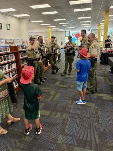 Coffee with the Sheriff at the Vista Library