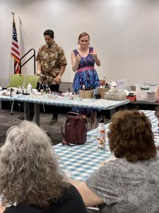 Resin Jewelry at the Vista Library
